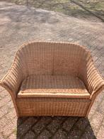 rotan bankje, Minder dan 75 cm, Tweepersoons, Ophalen of Verzenden, Zo goed als nieuw