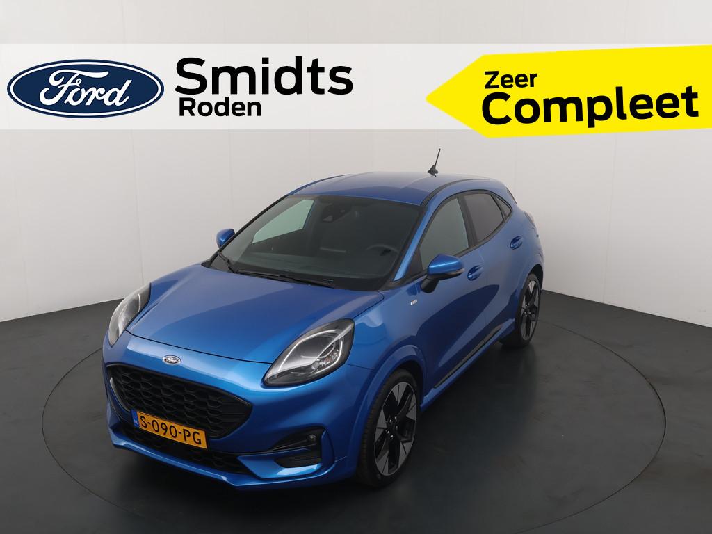 Ford Puma 125PK EcoBoost Hybrid ST-Line | Winter Pack | PDC, Euro 6, Blauw, Bedrijf, Lichtsensor