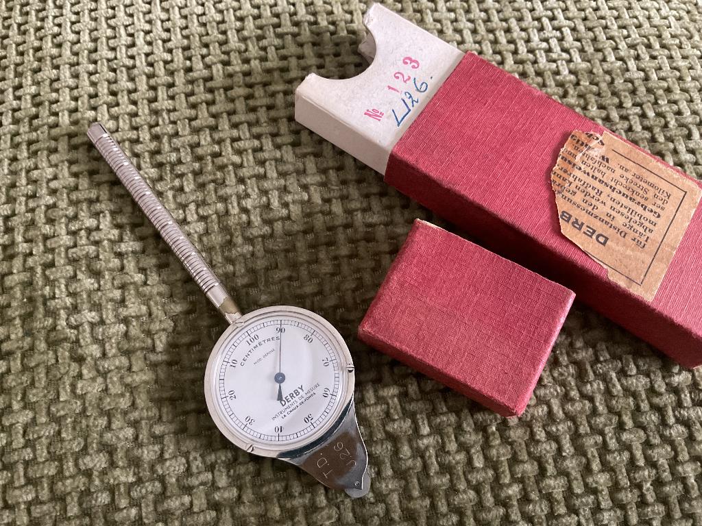 Curvi meter, Ophalen