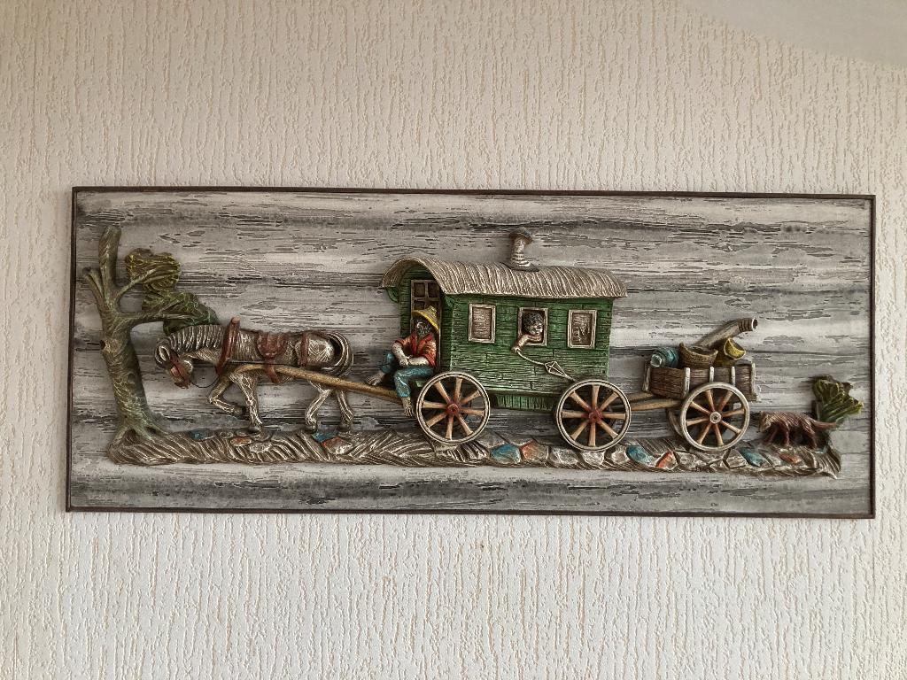 wandsculptuur 3D, Ophalen