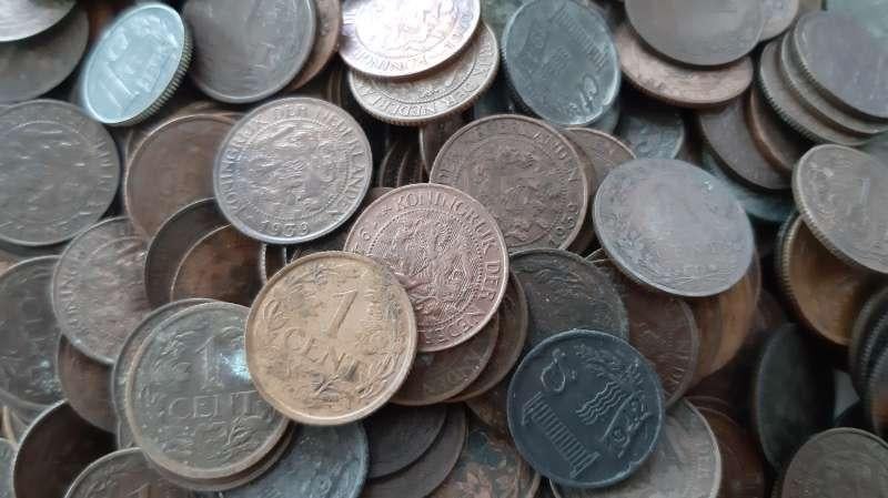 lot 25 stuks centen 1878-1944, Ophalen of Verzenden, Koningin Wilhelmina, 1 cent
