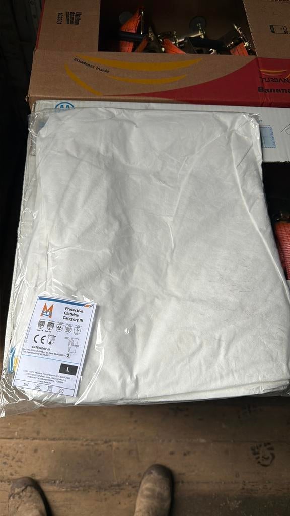 Wegwerpoveralls L+XL grote afname is dikke korting!!, Ophalen, Z, Z, Overige typen
