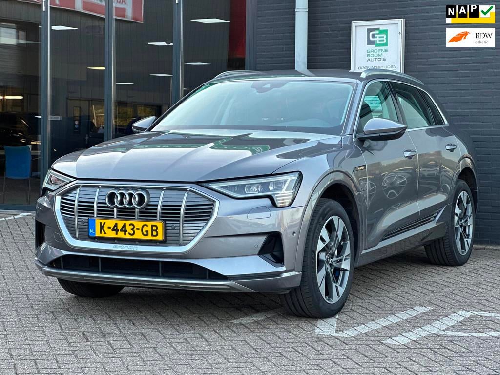 Audi E-tron 55 quattro Business edition 95 kWh/CARPLAY/NAVI/, Auto's, Audi, Automaat, 131 €/maand, Stof, 95 kWh