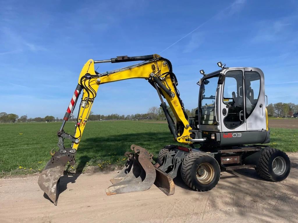 WACKER NEUSON 6503 WD Bandenkraan (bj 2010), Graafmachine