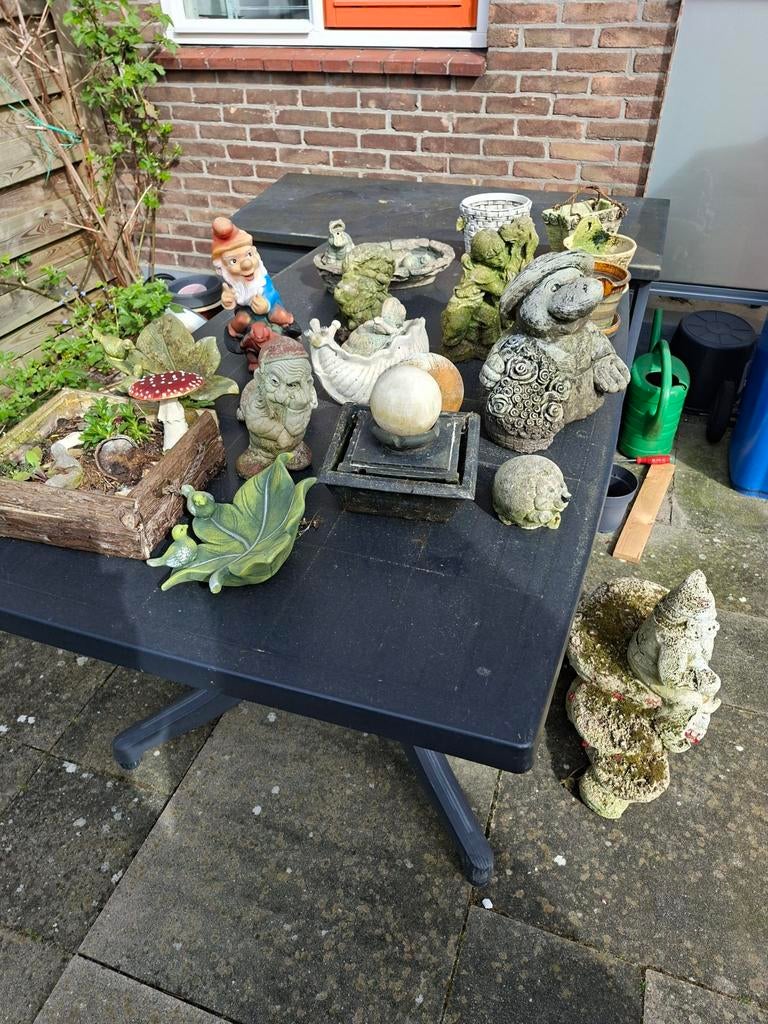 Tuin ornamenten diverse, Tuin en Terras, Ophalen, Gebruikt