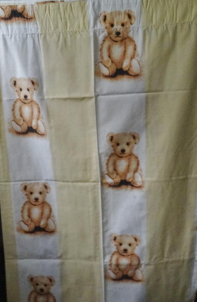 TEDDY BEREN GORDIJNEN * NIEUW en Schattig! *, Kinderen en Baby's, Kinderkamer | Inrichting en Decoratie, Nieuw, Gordijnen of Lamellen