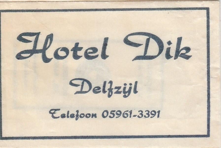 Dik Delfzijl, Ophalen of Verzenden