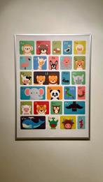 Educatieve Kinder ABC Alfabet Poster met Dieren, Ophalen, Zo goed als nieuw, Wanddecoratie