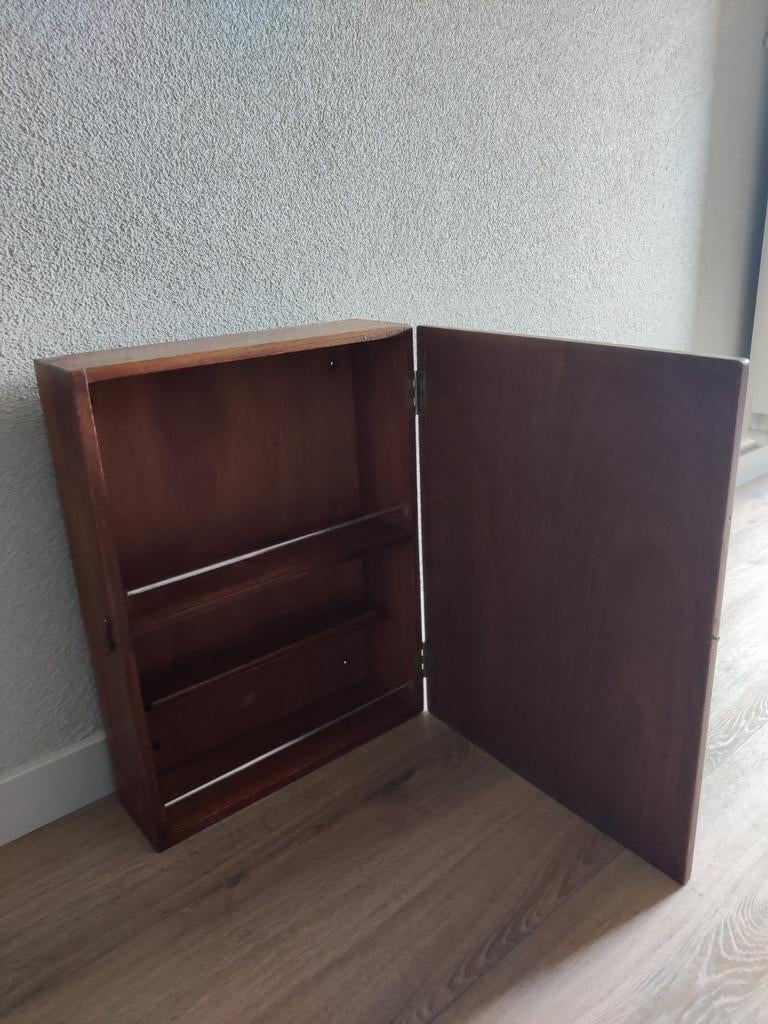 Vintage Houten Medicijn Scheeps kastje. Maritiem, Ophalen of Verzenden