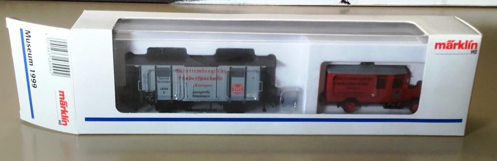 MäRKLIN H0 48099.99701 MUSEUMWAGEN 1999 N in OVP, Wisselstroom, Ophalen of Verzenden, Märklin, Nieuw