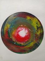 Abstract Schilderij 'Levenskeningen' - Edwin C.J. Weber, Ophalen of Verzenden