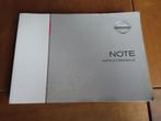 Instructieboek Nissan Note incl. audio 2006, mooie staat!, Ophalen of Verzenden