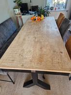 Eettafel Riviera maison.  H 76,5, B 90, L 210, Huis en Inrichting, Tafels | Eettafels, Gebruikt, 200 cm of meer, 50 tot 100 cm