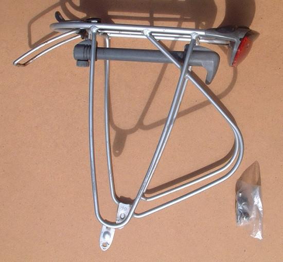 Bagagedrager met pomp Gazelle Orange 28 inch Aluminium, Ophalen, Gebruikt