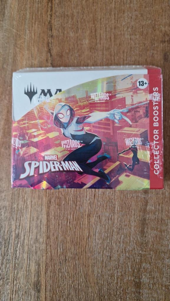 Magic: the Gathering Spider-Man Collector Booster Box Sealed, Hobby en Vrije tijd, Verzamelkaartspellen | Magic the Gathering