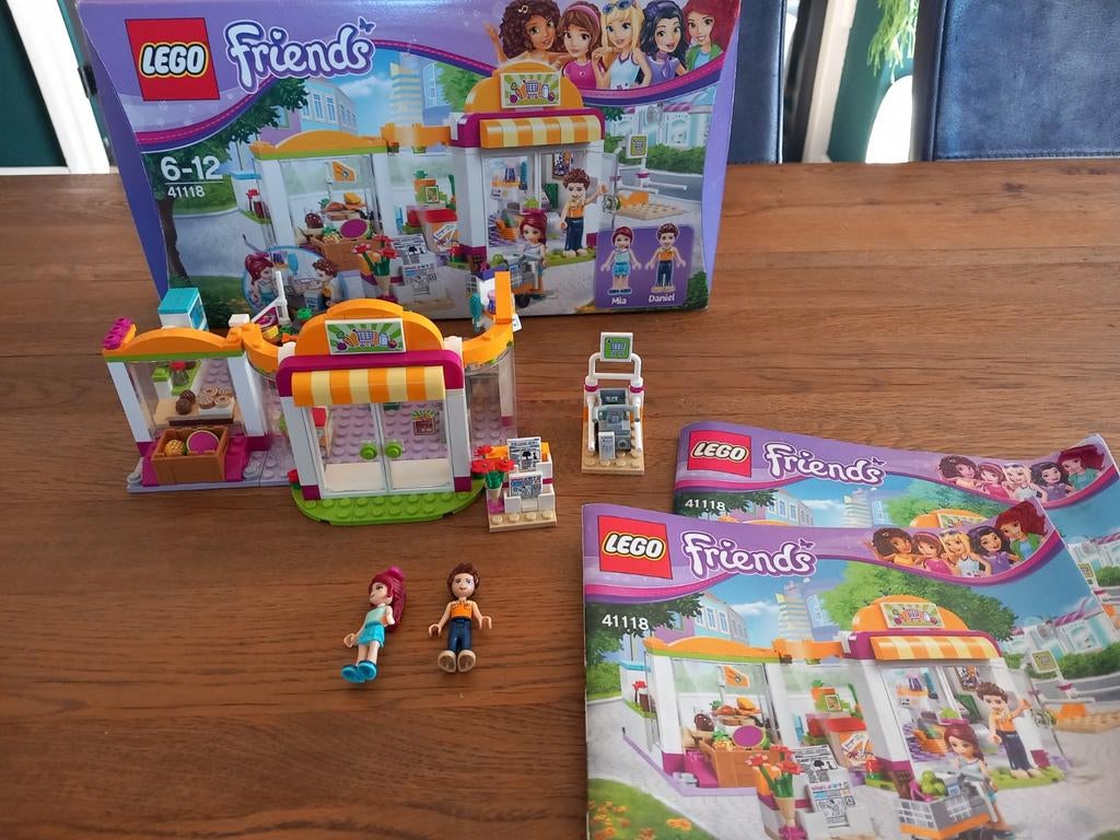 Lego friends supermarkt 41118, Ophalen of Verzenden, Inclusief extra onderdelen, Lego, Friends