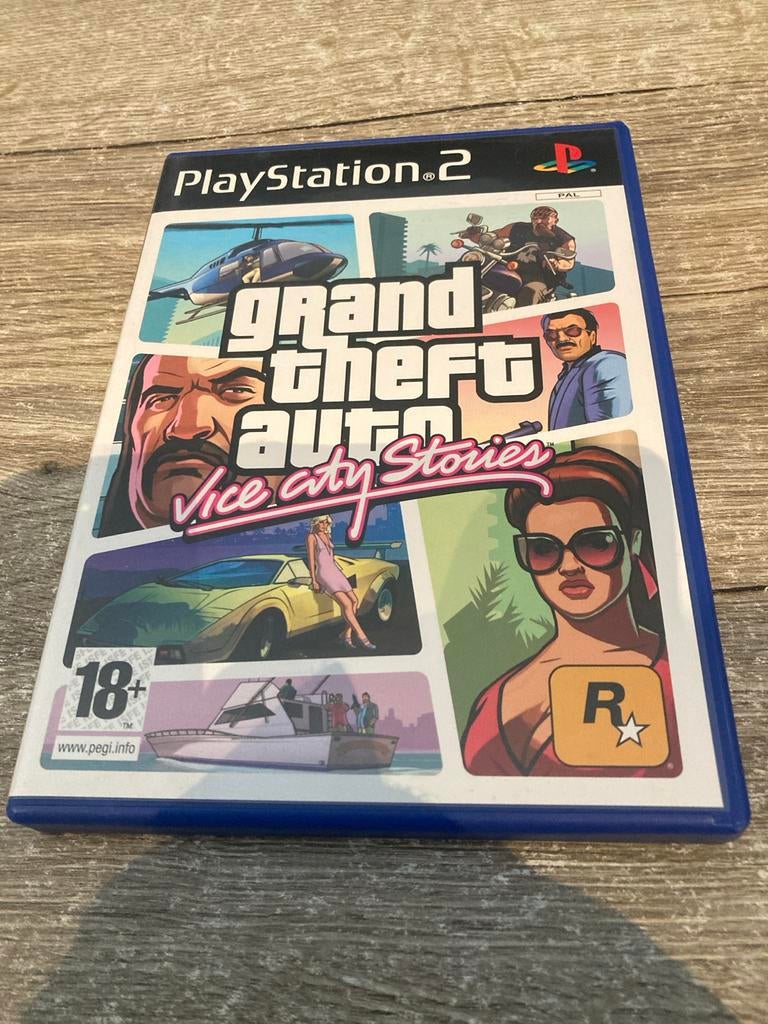 Grand Theft Auto Vice City Stories PS2, Avontuur en Actie, Online, Vanaf 18 jaar, 1 speler