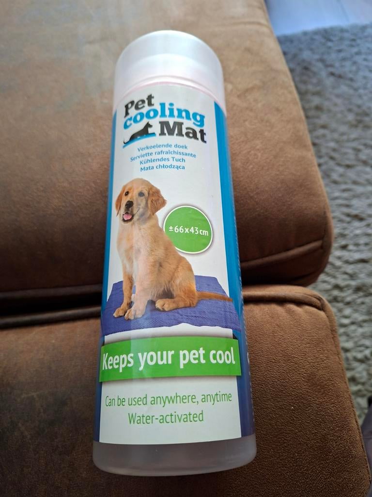 Verkoelende doek voor honden, Ophalen
