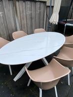 Hartman tuinset Xander keramisch tafel 6 Hartman kuipjes, Ophalen, Overige materialen, Eettafel, 6 zitplaatsen