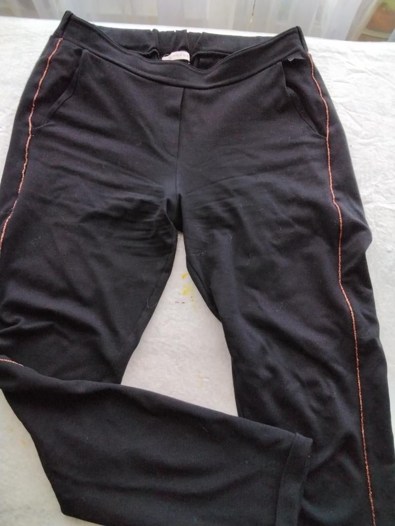 Nukus zwarte broek maat M, perfecte staat, Maat 38/40 (M), Zwart, Ophalen of Verzenden, Zo goed als nieuw