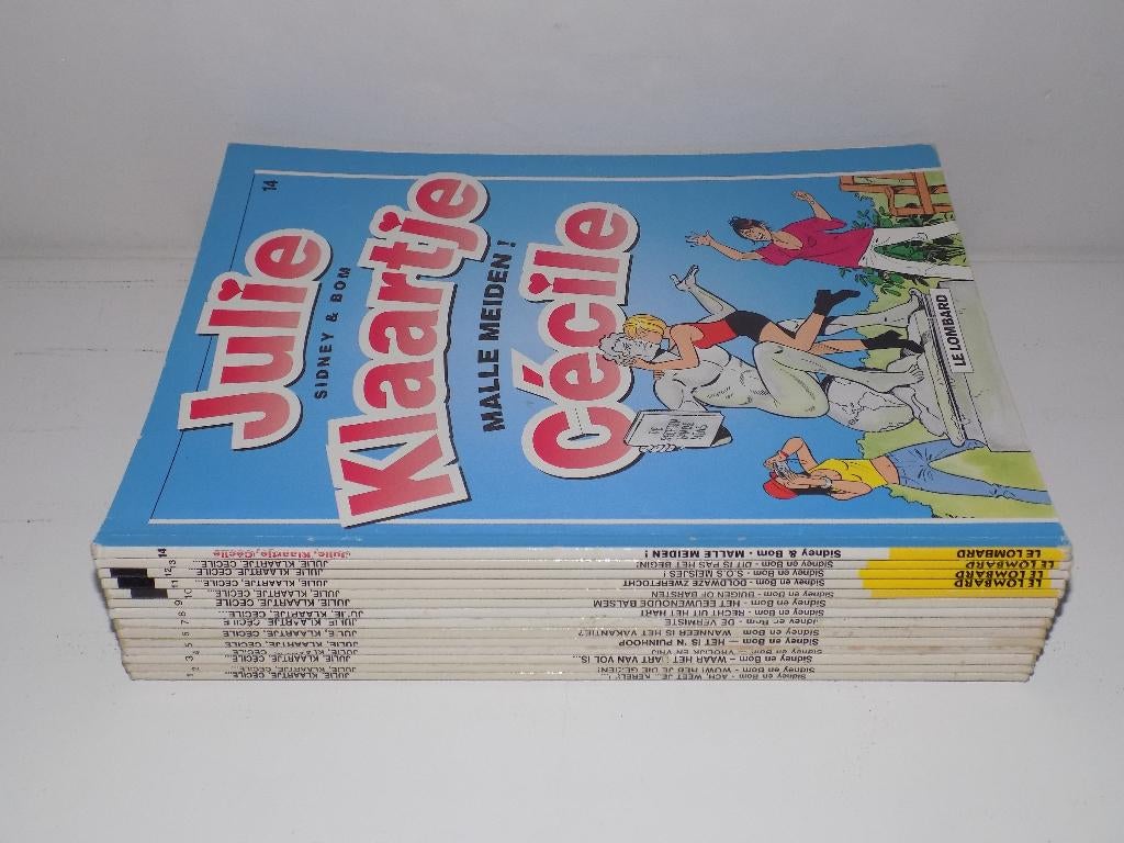 Julie Klaartje Cécile || serie 1 .. 14 [ goed soms nietgaatj, Complete serie of reeks, Ophalen of Verzenden, Gelezen