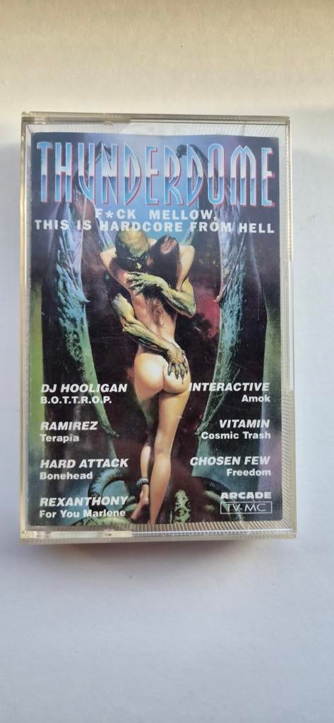 Thunderdome - This Is Hardcore From Hell (Cassette), Cd's en Dvd's, Cassettebandjes, Gebruikt, 1 bandje, Dance, Ophalen of Verzenden