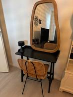 Zwart (kap)tafeltje, Huis en Inrichting, Ophalen, Zo goed als nieuw, 50 tot 100 cm, Minder dan 100 cm