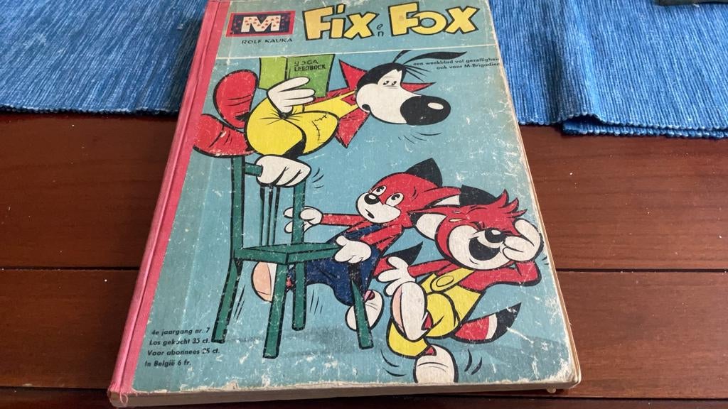Fix en Fox Rolf Kauka bundeling 1962.       Ophalen, Complete serie of reeks, Ophalen, Gelezen