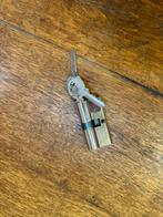 Cilinderslot met sleutels, Ophalen of Verzenden, Gebruikt, Chroom, Slot