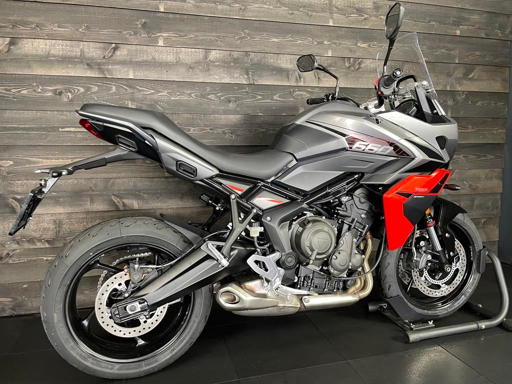 Triumph TIGER SPORT 660 SILVER ICE (bj 2026), Meer dan 35 kW, Toermotor, 660 cc, Bedrijf