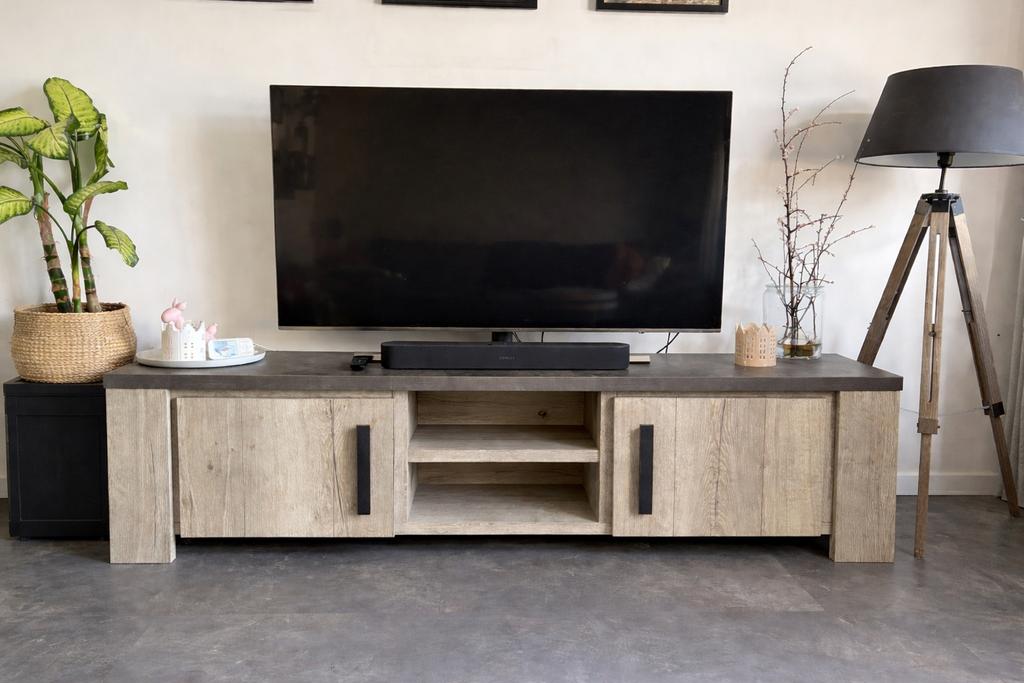 Televisiemeubel, Huis en Inrichting, Ophalen, 150 tot 200 cm, Zo goed als nieuw, Minder dan 100 cm