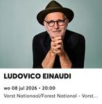(2 tickets) Ludovico Einaudi op 08/07 om 20u (Brussel), Twee personen, Juli