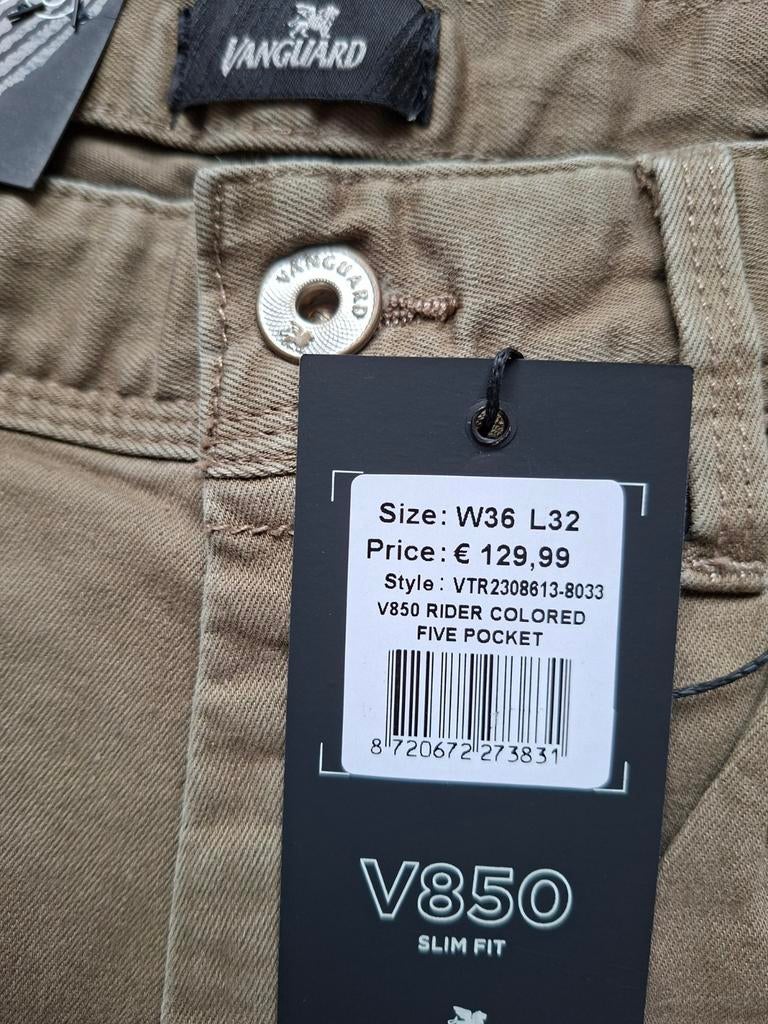 VANGUARD V850 slimfit jeans W36 L32, W36 - W38 (confectie 52/54), Overige kleuren, Nieuw, Ophalen of Verzenden