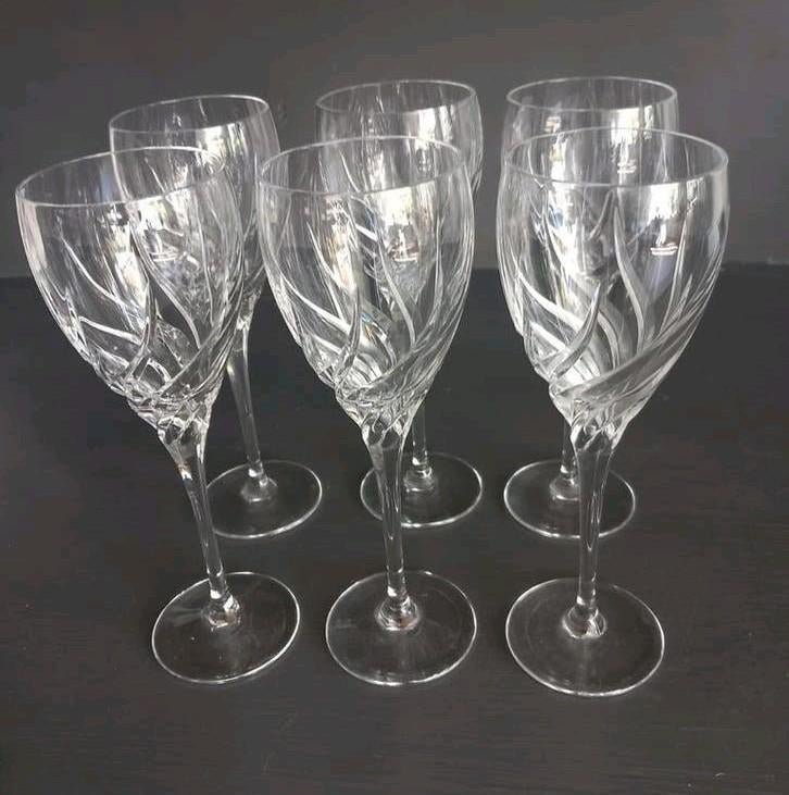 Wedgwood Toscane AH- 6 Sherry/Portglazen Nieuwstaat, Verzamelen, Glas en Borrelglaasjes, Ophalen of Verzenden, Zo goed als nieuw