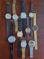 8 opwindend en 2 Seiko qwartz horloges. Kijkde laatste foto, Gebruikt, Staal, Polshorloge, Overige materialen