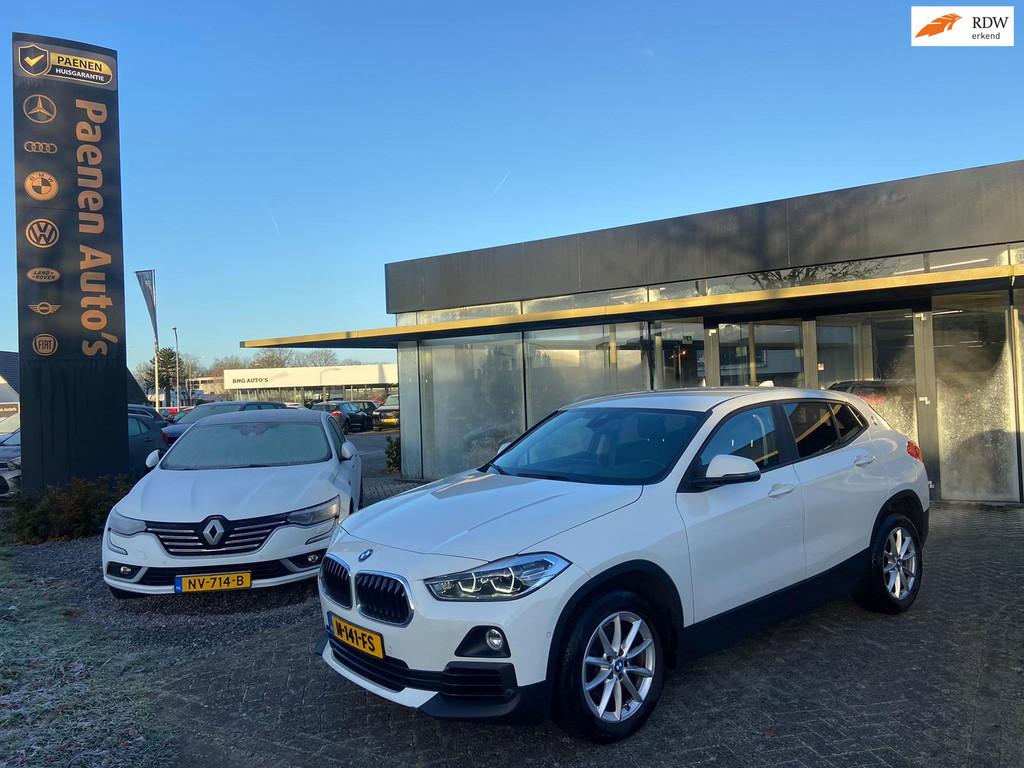 BMW X2 SDrive18i Executive automaat,Cam, stoelverw, cruise,, Auto's, Gebruikt, Wit, 3 cilinders, Cruise Control