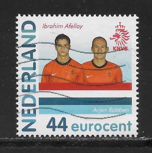 Persoonlijke, WK Voetbal 2010, Afellay/Robben (K2709), Postzegels en Munten, Postzegels | Nederland, Ophalen of Verzenden