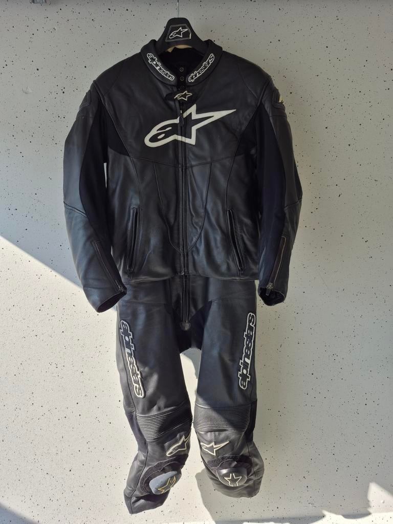 Alpinestars Leren Motorpak afritsbaar maat 54, Motoren, Kleding | Motorkleding, Ophalen, Tweedehands, Combipak