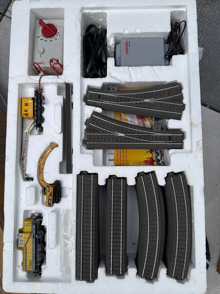 Märklin HO 29180 Startset "Baustelle" - Nieuw in doos, Wisselstroom, Treinset, Nieuw, Ophalen of Verzenden