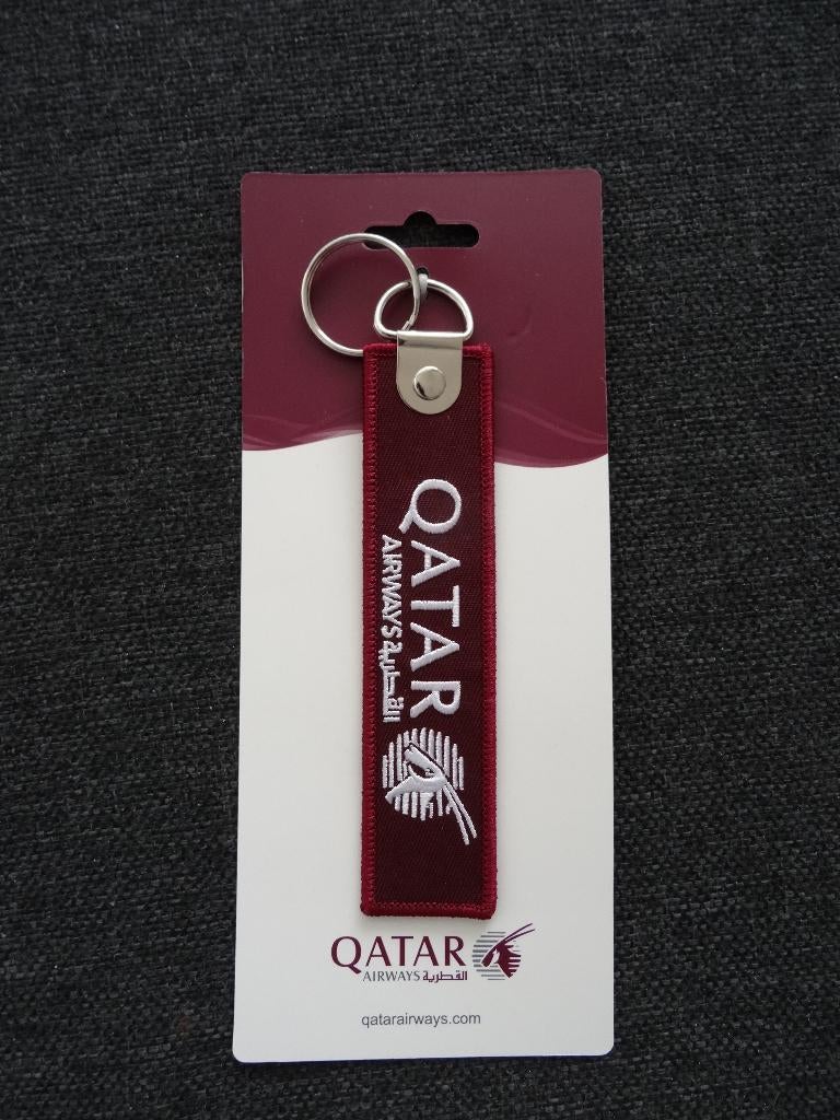 Qatar Airways sleutelhanger, Ophalen of Verzenden, Nieuw, Overige typen