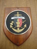 Wapenschild Belgie 11de Geniebataljon Per Ignem Et Aquam, Ophalen of Verzenden, Landmacht, Overige gebieden, Embleem of Badge