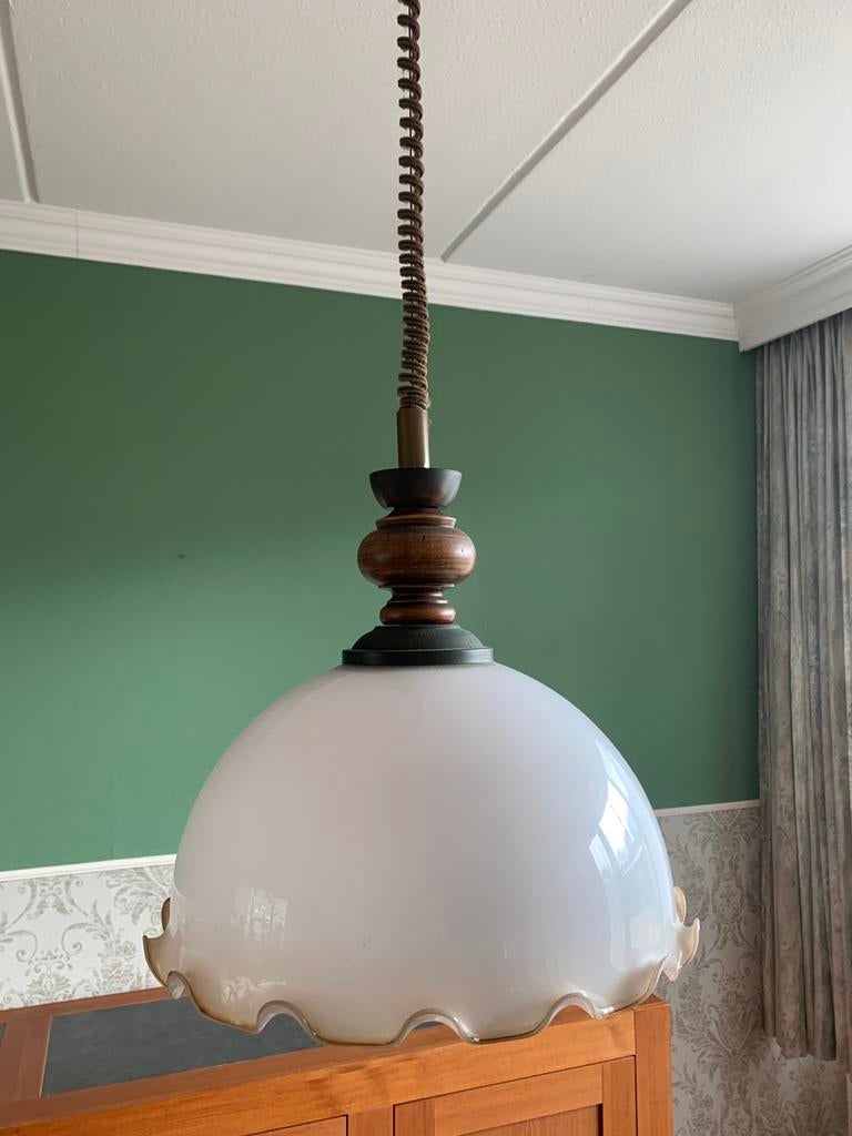 Retro hanglamp, Ophalen, Gebruikt, Minder dan 50 cm