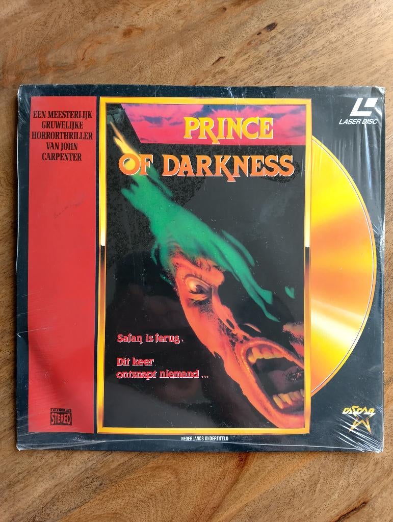 Prince of darkness * LaserDisc * Cd Video * Laser Disc *, Cd's en Dvd's, Dvd's | Horror, Nieuw in verpakking, Monsters, Vanaf 12 jaar