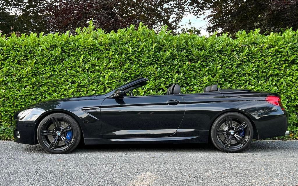 BMW 6-Serie 4.4 M6 Cabrio SMG AUT 2012 Zwart, Auto's, Automaat, Achterwielaandrijving, 8 cilinders, Cabriolet