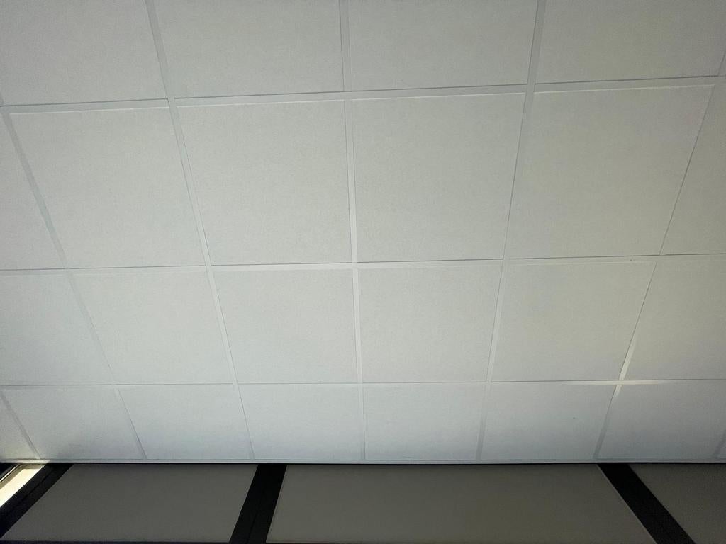 Plafondplaten 60x60  55m2 wit 160 ex., Wit, Zo goed als nieuw, Minder dan 100 cm, 50 tot 100 cm