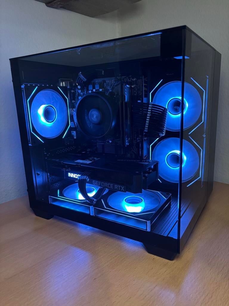 Gaming PC RTX 3060 Ti – Ryzen 5 3600 – 16GB, Computers en Software, Desktop Pc's, Virtual Reality, Ophalen of Verzenden, Zo goed als nieuw