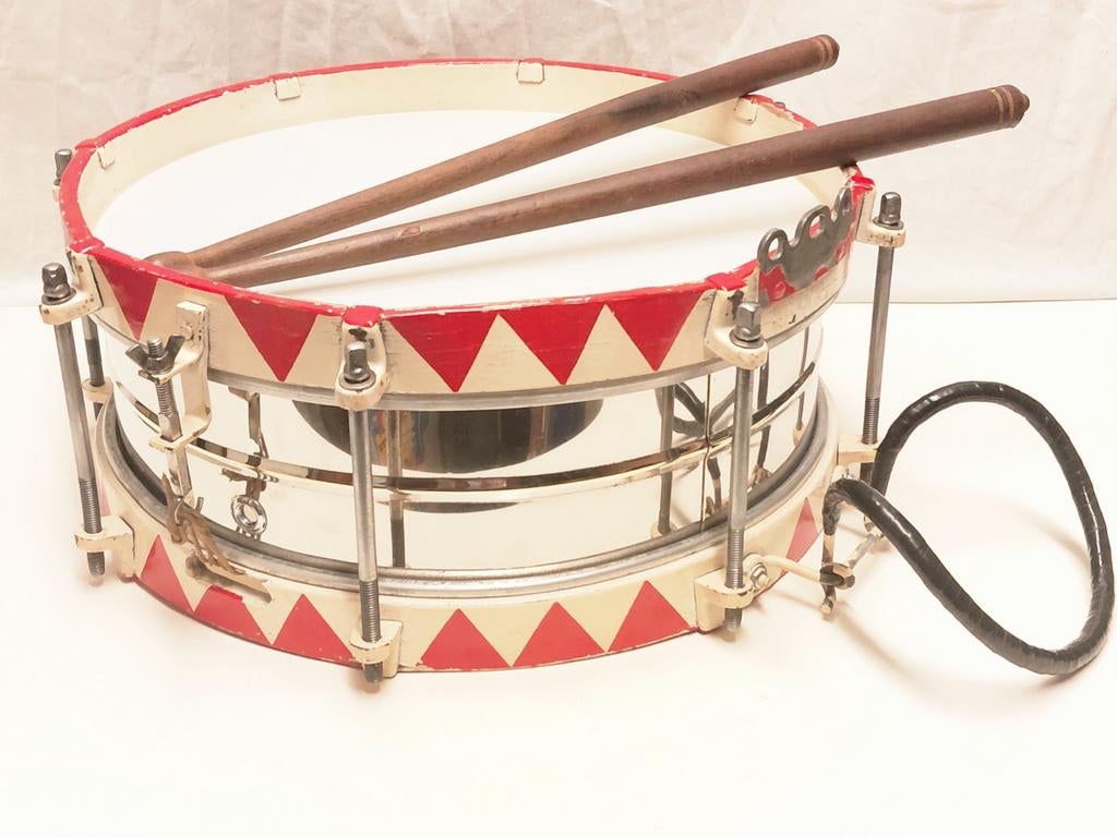 Marching snare drum ,trommel WO II,  HJ, vintage, Ophalen of Verzenden, Overige soorten, Duitsland, Overige typen