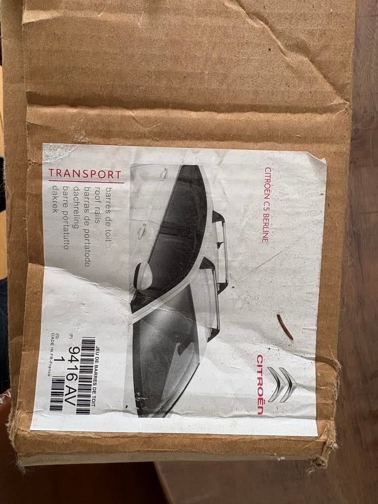 Dakdragers Citroën C5 lll, Auto diversen, Dakdragers, Ophalen of Verzenden, Zo goed als nieuw