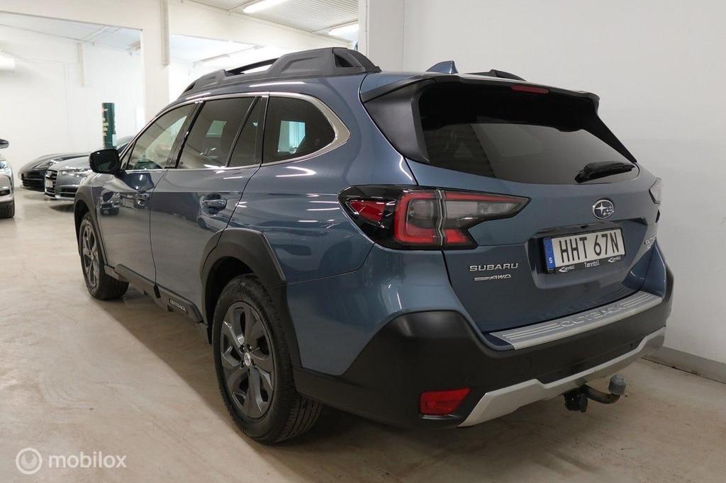 Subaru Outback 2.5i Comfort XFuel benzine/E85, trekhaak, Auto's, Subaru, Automaat, Gebruikt, 4 cilinders, Blauw