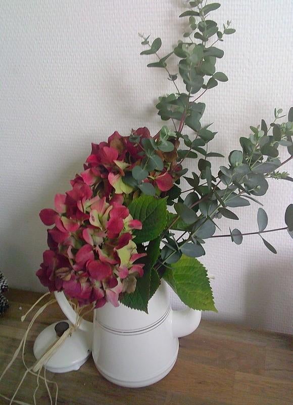 Vintage emaille koffiepot grootmoeders tijd, Ophalen of Verzenden